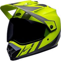 Bell MX-9 ADV MIPS Dash Hi-Viz Yellow Grey Helmet