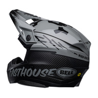 Bell Moto-10 Fasthouse BMF Helmet - Grey/Black - S