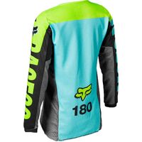 Fox 2022 Youth 180 Trice Teal Jersey