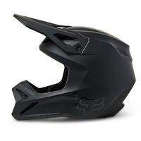 Fox 2023 V1 Youth Helmet - Matte Black - L