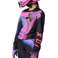 Fox 2023 Womens 180 Toxsyk Jersey - Black/Pink - L