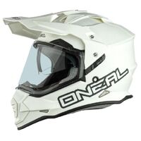 Oneal 2022 Sierra II Flat White Helmet - Unisex - X-Small - Adult - White