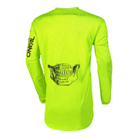 Oneal 2023 Youth Element Attack Neon Yellow Black Jersey - Black - X-Small - Youth 