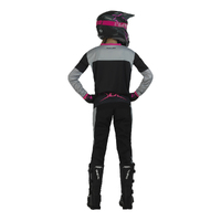Oneal 2023 Girls Youth Element Racewear Black Pink Jersey - Women Specific - Black - X-Small - Youth 