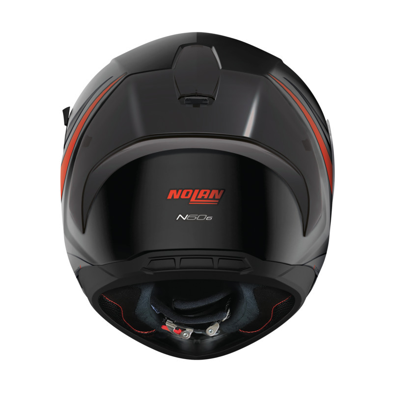 Nolan N60-6 Sport Outset Helmet - Flat Black/Red