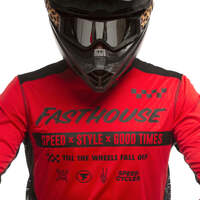 Fasthouse Grindhouse Domingo Jersey - Red - M