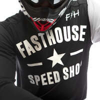 Fasthouse Carbon Youth Jersey - Black/White - XS