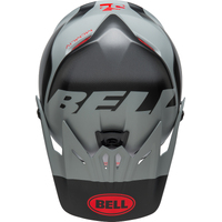 Bell Youth Moto9 Mips Glory Matte Black and Crimson Helmet - Unisex - Small/Medium - Youth - Black/Crimson