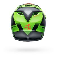 Bell Moto-9 MIPS Youth Glory Matte Green Black Orange Helmet - Unisex - Small/Medium - Youth - Green/Black