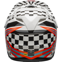 Bell Youth Moto-9 Mips Check Me Out Helmet - White/Black - S/M