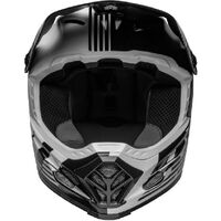 Bell Youth Moto-9 MIPS Louver Black White Helmet