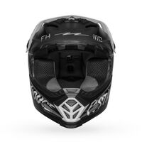 Bell Moto-9 MIPS Youth Fasthouse Flying Colour Matte Helmet - Black/Grey/Red - L/XL