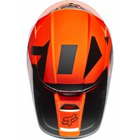Fox 2022 Youth V1 Dier Fluro Orange ECE Helmet - Unisex - Small 