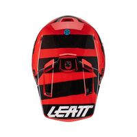 Leatt 2022 Youths Moto 3.5 Black Red Helmet - Unisex - Medium - Youth - Black/Red