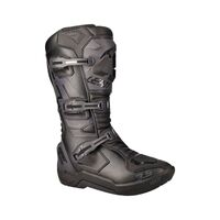 Leatt 2022 3.5 Black Boots - Unisex - 7 - Adult - Black/Grey