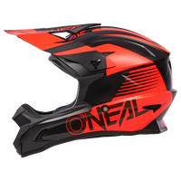 Oneal 2023 Youth 1 Series Stream Helmet - Black/Red (Neon Orange) - M