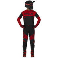 Oneal 2023 Element Racewear Black Red Jersey - Red - Small - Adult 