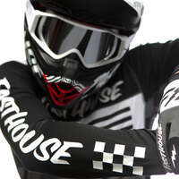 Fasthouse Grindhouse Omega Jersey - Black/Grey - S