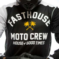 Fasthouse Grindhouse Haven Youth Jersey - Black/White - XS