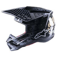 Alpinestars SM5 Solar Flare Helmet - Black/Grey - S