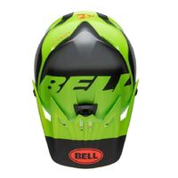 Bell Moto-9 MIPS Youth Glory Matte Green Black Orange Helmet - Unisex - Small/Medium - Youth - Green/Black