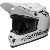 Bell 2023 MX-9 MIPS Fasthouse White Black Helmet