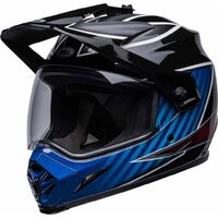 Bell 2023 MX-9 Adventure MIPS Dalton Black Blue Helmet