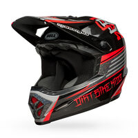 Bell Moto-9 MIPS Youth Twitch Replica 22 Helmet - Black/Grey/Red - S/M