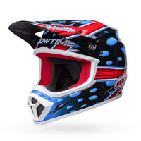 Bell MX-9 MIPS McGrath Showtime Replica Helmet - Black/Red/Blue - S