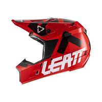 Leatt 2022 Youths Moto 3.5 Black Red Helmet - Unisex - Medium - Youth - Black/Red