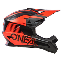 Oneal 2023 Youth 1 Series Stream Helmet - Black/Red (Neon Orange) - M