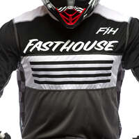 Fasthouse Grindhouse Omega Jersey - Black/Grey - S