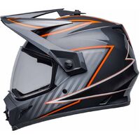 Bell 2023 MX-9 Adventure MIPS Dalton Black Orange Helmet - Unisex - Medium - Adult - Black/Orange