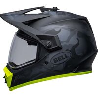 Bell 2023 MX-9 Adventure MIPS Stealth Camo Matte Black Hi-Viz Helmet