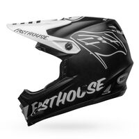 Bell Moto-9 MIPS Youth Fasthouse Flying Colour Matte Helmet - Black/Grey/Red - L/XL