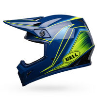 Bell MX-9 MIPS Zone Helmet - Navy/Retina - M