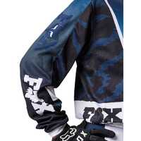 Fox 2023 180 Nuklr Youth Jersey - Deep Cobalt - L