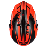 Oneal 2023 Youth 1 Series Stream Helmet - Black/Red (Neon Orange) - M