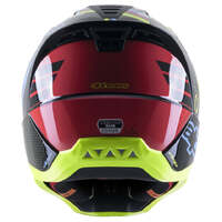 Alpinestars SM5 Action Helmet - Black/Cyan/Yellow - XS