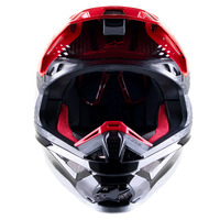 Alpinestars Limited Edition Supertech M10 Acumen Helmet - Fluro Red/Black/Silver - S