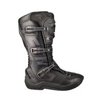 Leatt 2022 3.5 Black Boots - Unisex - 7 - Adult - Black/Grey