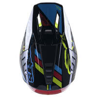 Alpinestars SM5 Action Helmet - Black/Cyan/Yellow - XS