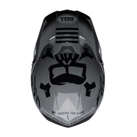 Bell Moto-10 Fasthouse BMF Helmet - Grey/Black - S