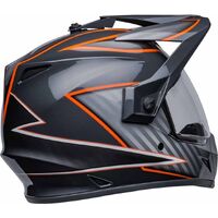 Bell 2023 MX-9 Adventure MIPS Dalton Black Orange Helmet - Unisex - Medium - Adult - Black/Orange