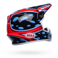 Bell MX-9 MIPS McGrath Showtime Replica Helmet - Black/Red/Blue - S