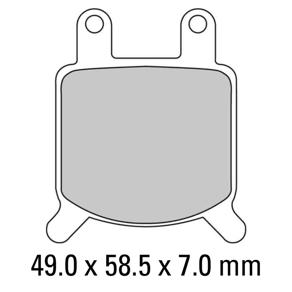 Ferodo Brake Pads - FDB205P - BQ20