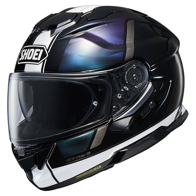 Shoei GT-Air 3 Scenario TC-5 Full Face Helmet - Black/Blue/White