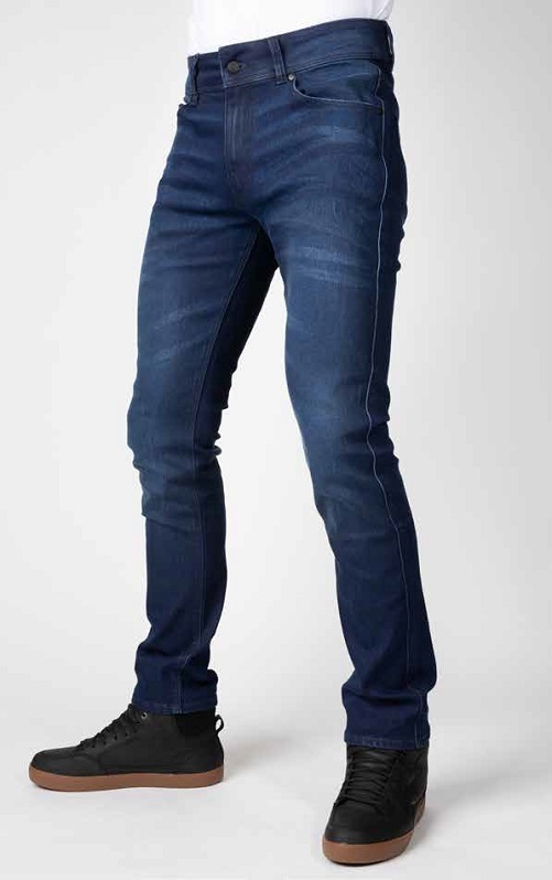 Bull-It Mens Straight Tactical Icon II Regular Blue Jeans