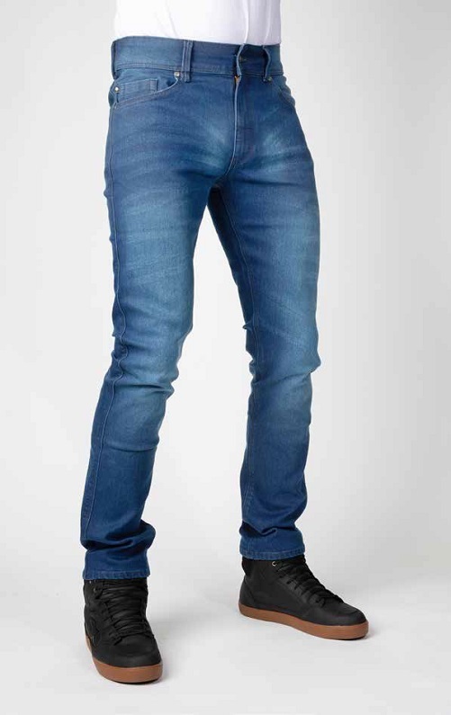 Bull-It Mens Straight Tactical Trident II Regular Blue Jeans - BULL-IT