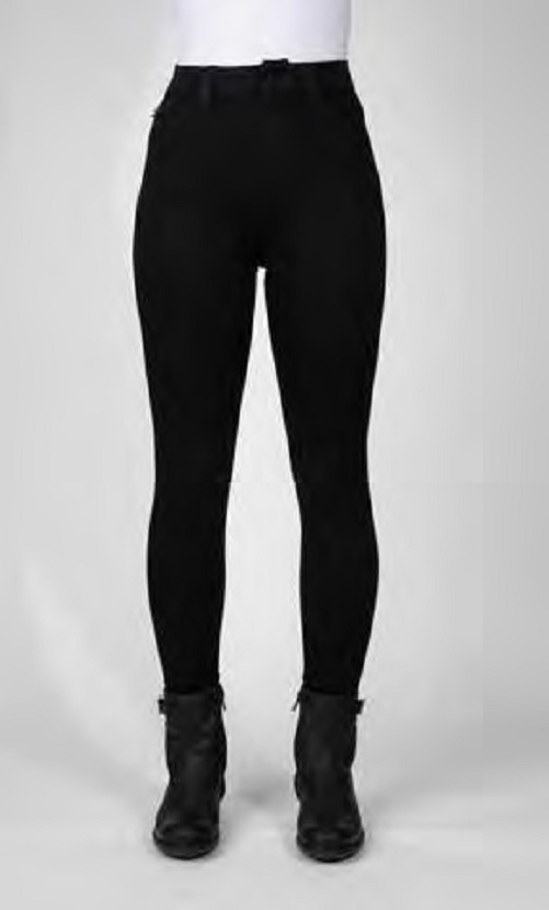 Bull-It Ladies Fury V Long Black Jeggings